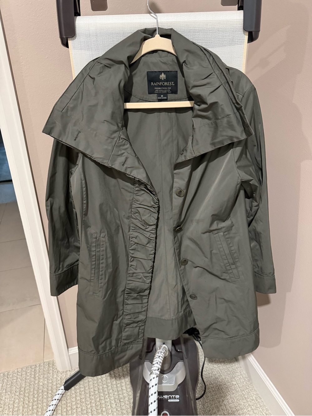RAINFOREST Olive Utility Raincoat